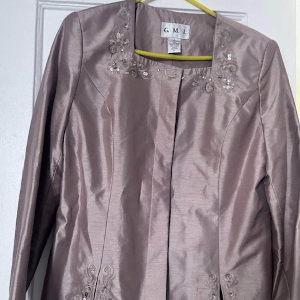 GMI Satin Suit / Stylish Jacket / Blazer